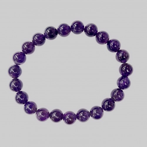 Amethyst 8mm Bracelet