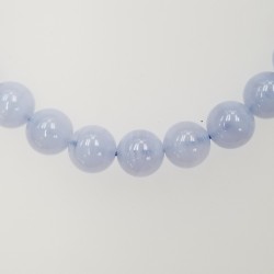 Blue Lace Agate 8mm Bracelet