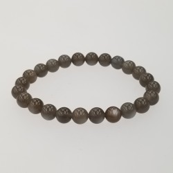 Moonstone (Grey color) 8mm Bracelet