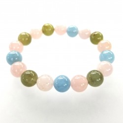 Beryl (mixed) 10mm Bracelet