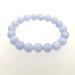 Blue Lace Agate 10mm Bracelet