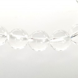 Rock Crystal 10mm Bracelet