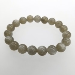 Moonstone (Grey color) 10mm Bracelet
