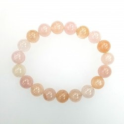 Morganite 10mm Bracelet