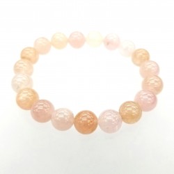 Morganite 10mm Bracelet