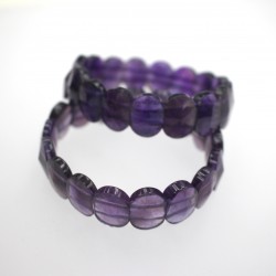 Amethyst oval faceted Bracelet