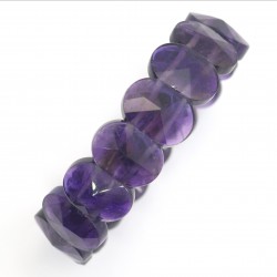 Amethyst oval faceted Bracelet