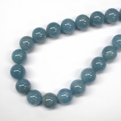 Aquamarine Blue beads 18mm
