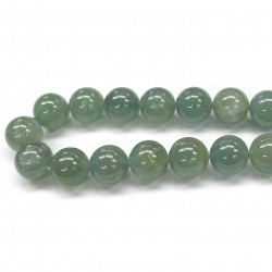 Aquamarine Green beads 18mm