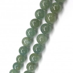 Aquamarine Green beads 18mm