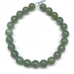 Aquamarine Green beads 18mm