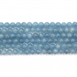 Aquamarine Blue beads 8mm