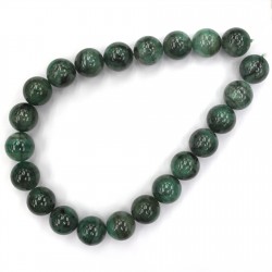 Emerald beads 18mm