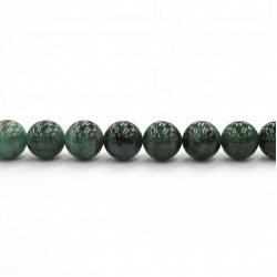 Emerald beads 18mm