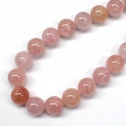 Morganite beads 20mm 