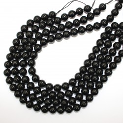 Morion Crystal Beads 12mm