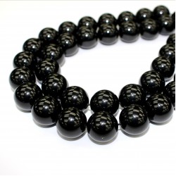 Morion Crystal Beads 18mm