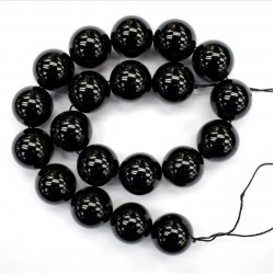 Morion Crystal Beads 20mm