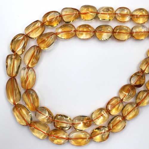 Citrine Tumble 14x14mm-25x14mm