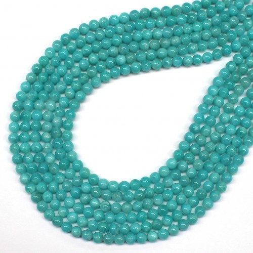 Amazonite beads 6mm 